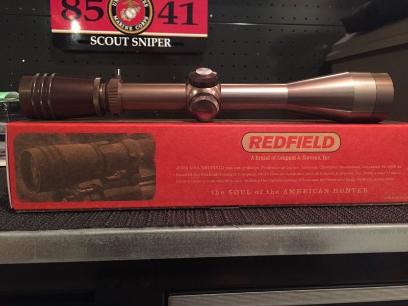USMC M40 Commemorative 3x9 Redfield scope
